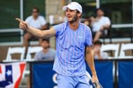 Tommy Paul at the DraftKings All-American Team Cup